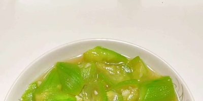 丝瓜烧藻虾